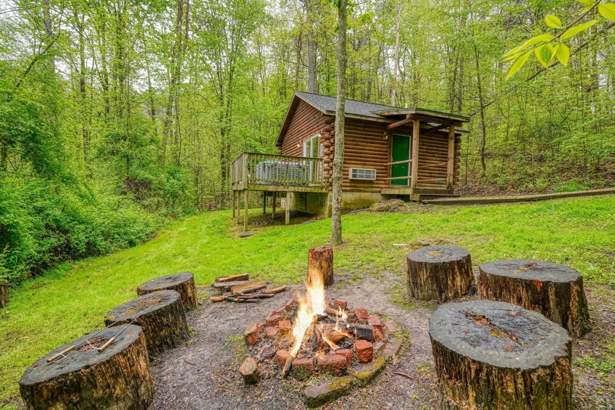Blue Rose Cabins - Big Woody Cabin Logan Kültér fotó