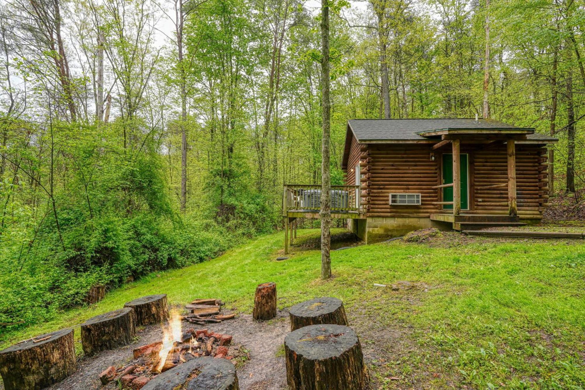 Blue Rose Cabins - Big Woody Cabin Logan Kültér fotó